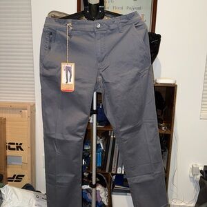 Weatherproof Men's Charcoal Chinos